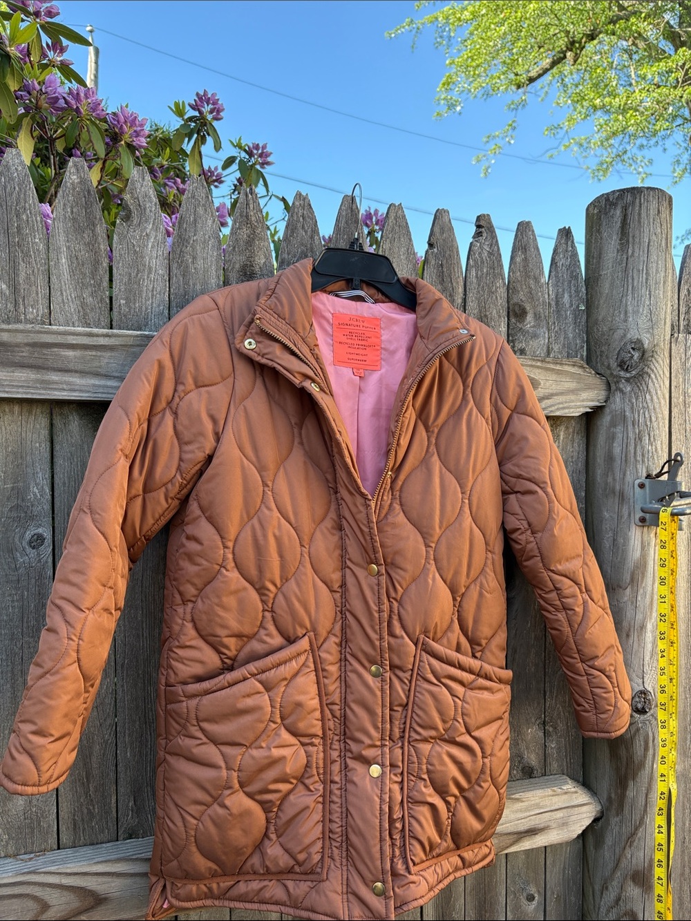 J. Crew XS Signature Puffer with primaloft.